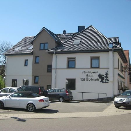 Wirtshaus Zum Wilddieb Bad Rappenau Exterior foto